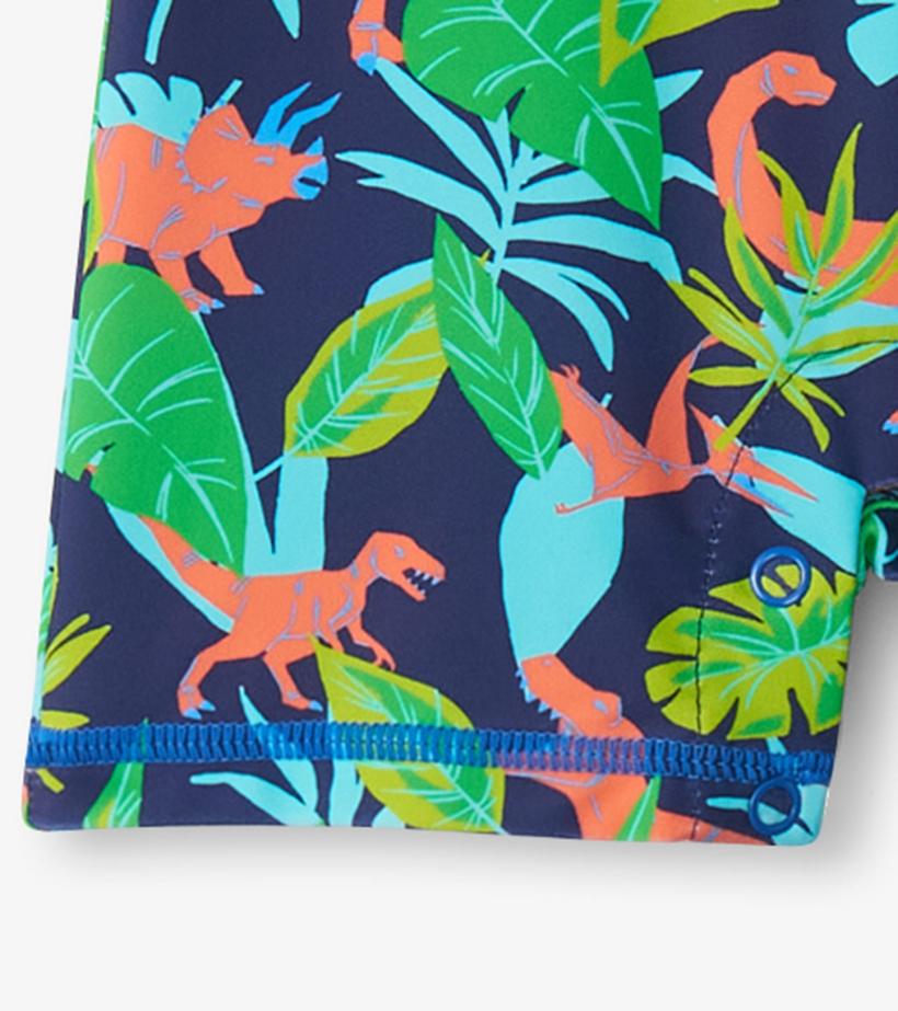 Baby &amp; Toddler Baby Boys Dino Jungle One-Piece Rashguard | Hatley Swimwear