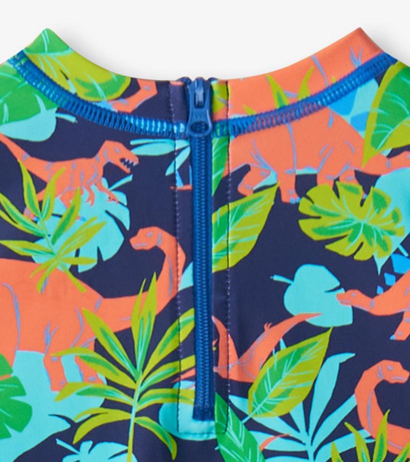 Baby &amp; Toddler Baby Boys Dino Jungle One-Piece Rashguard | Hatley Swimwear