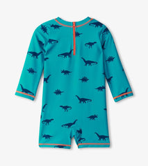 Baby &amp; Toddler Baby Boys Dino Silhouette One-Piece Rashguard | Hatley Swimwear