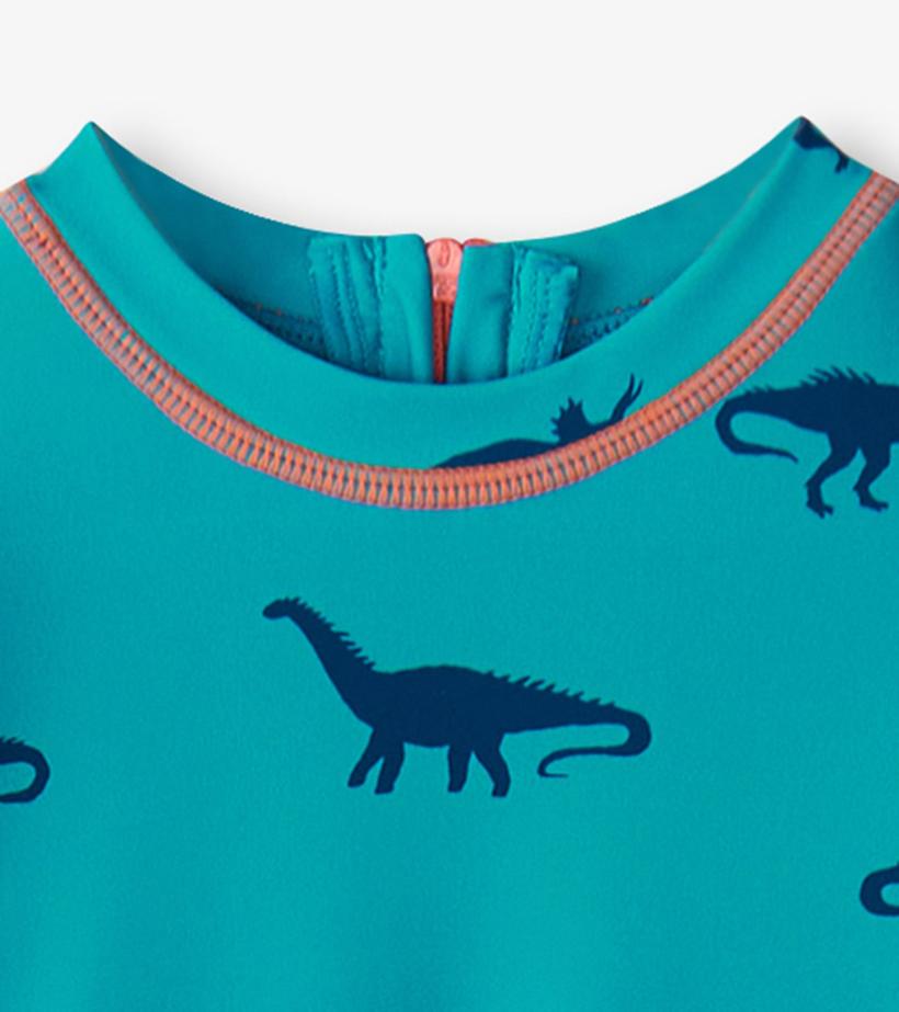 Baby &amp; Toddler Baby Boys Dino Silhouette One-Piece Rashguard | Hatley Swimwear