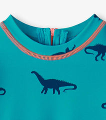 Baby &amp; Toddler Baby Boys Dino Silhouette One-Piece Rashguard | Hatley Swimwear