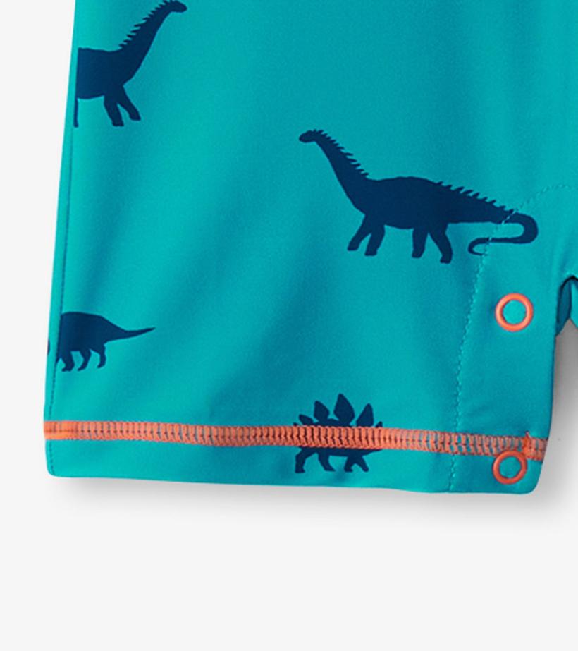 Baby &amp; Toddler Baby Boys Dino Silhouette One-Piece Rashguard | Hatley Swimwear