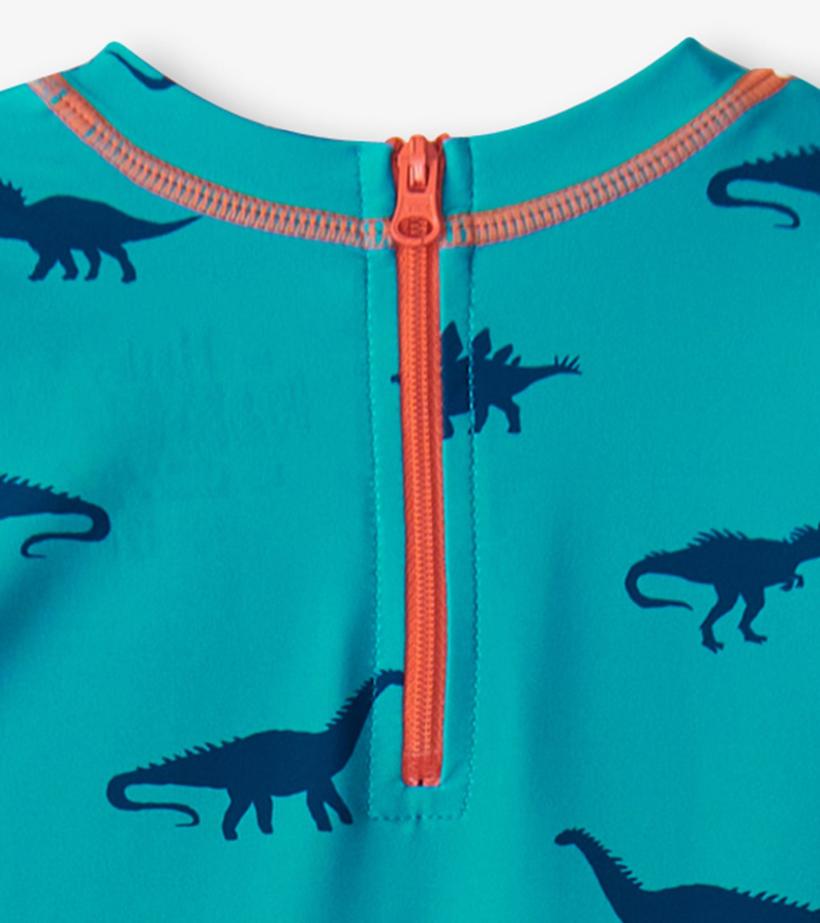 Baby &amp; Toddler Baby Boys Dino Silhouette One-Piece Rashguard | Hatley Swimwear