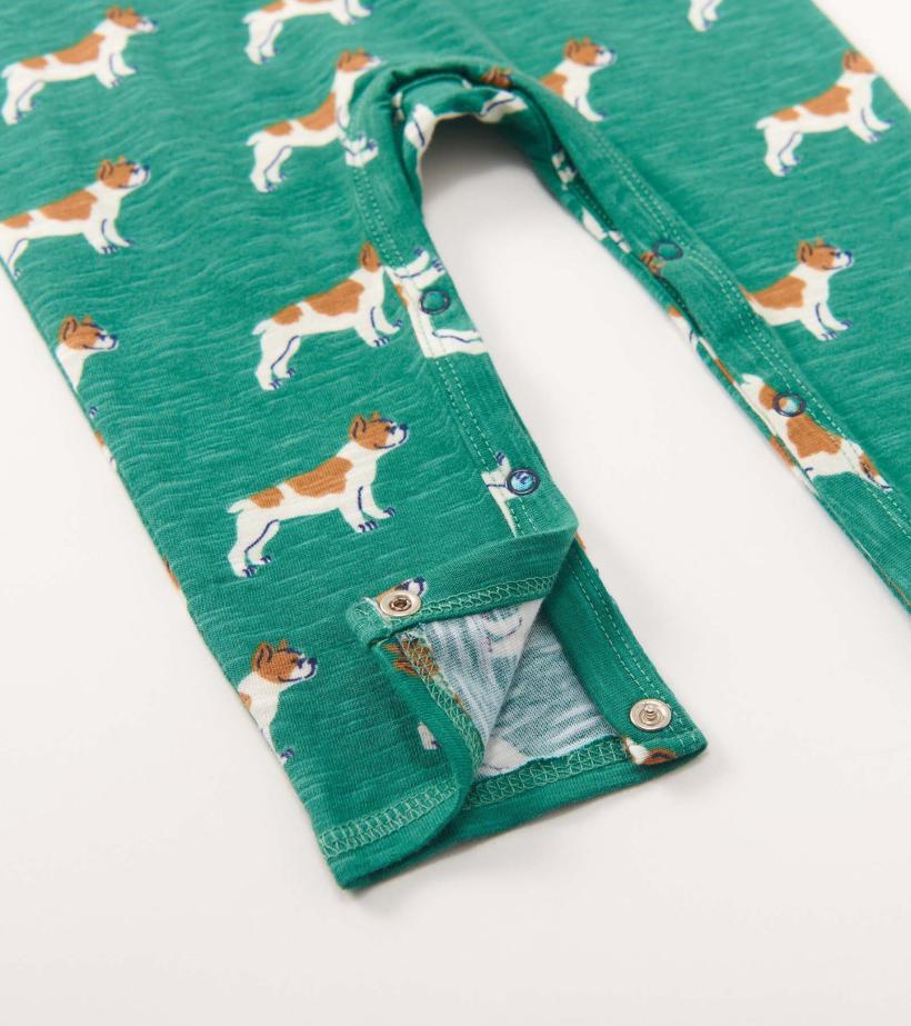 Baby &amp; Toddler Baby Boys French Bulldogs Long Sleeve Romper | Hatley Rompers