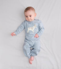 Baby &amp; Toddler Baby Boys Little Bulldog Sweater Romper | Hatley Sweaters