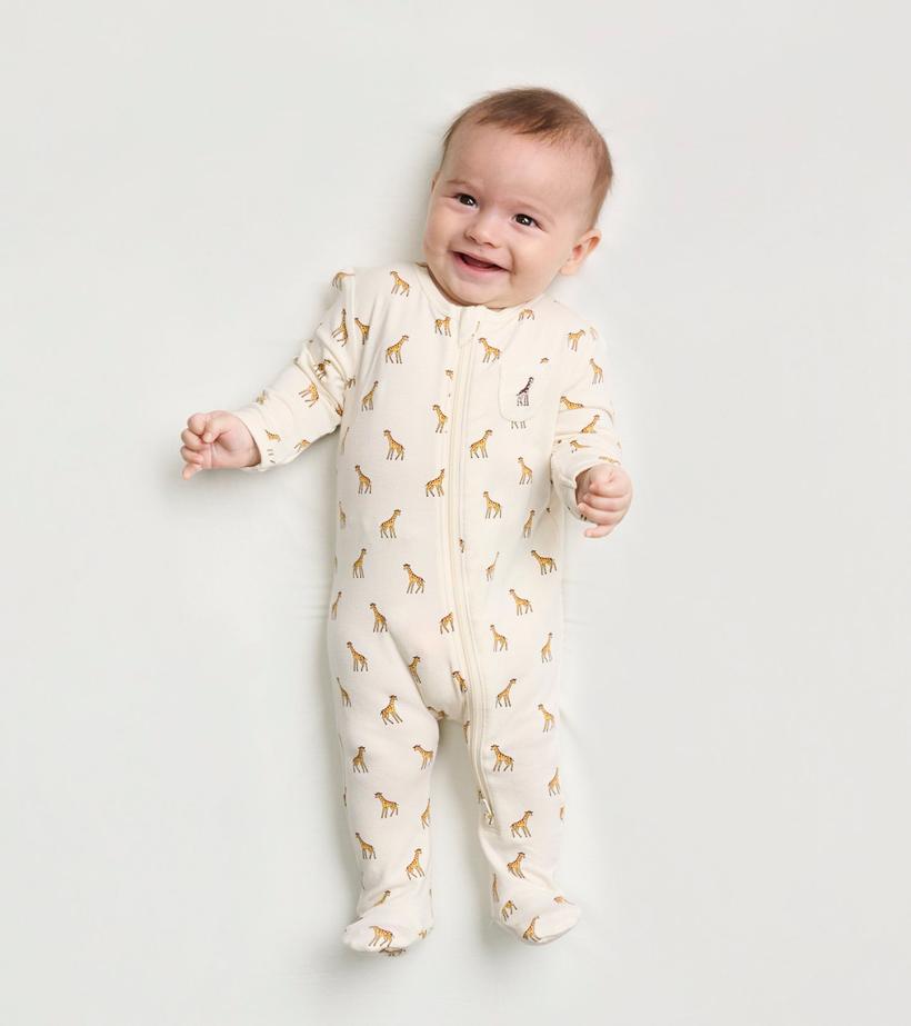 Baby &amp; Toddler Baby Boys Little Giraffes Footed Sleeper | Hatley Sleepwear