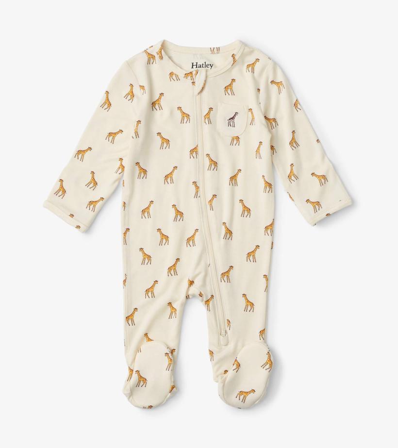 Baby &amp; Toddler Baby Boys Little Giraffes Footed Sleeper | Hatley Sleepwear