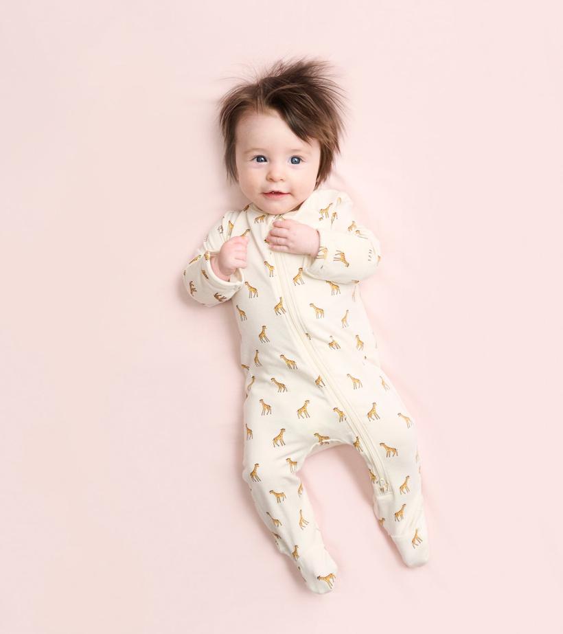 Baby &amp; Toddler Baby Boys Little Giraffes Footed Sleeper | Hatley Sleepwear