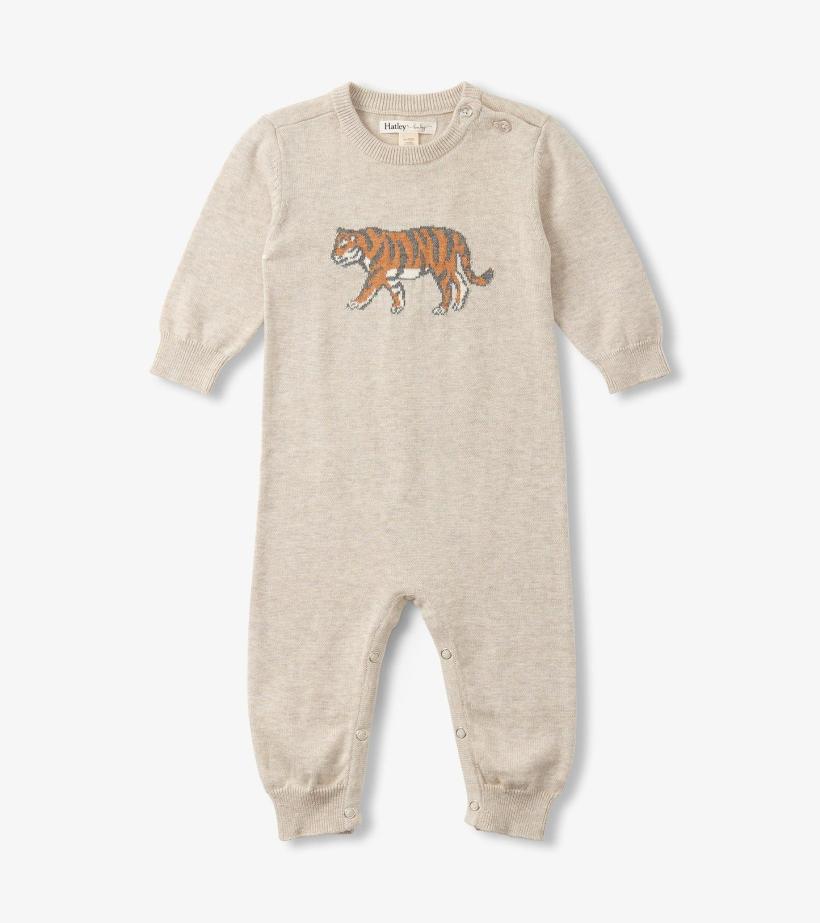Baby &amp; Toddler Baby Boys Little Tiger Sweater Romper | Hatley Sweaters