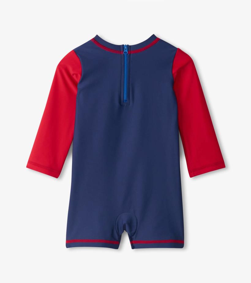 Baby &amp; Toddler Baby Boys Nautical Anchor One-Piece Rashguard | Hatley Swimwear