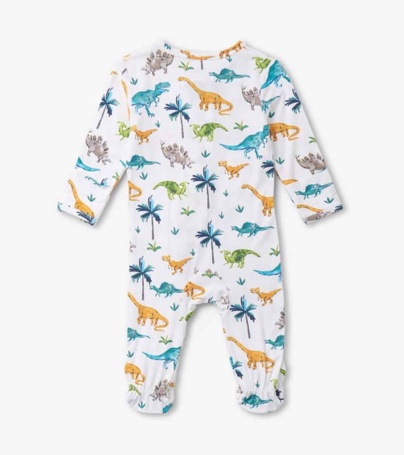 Baby &amp; Toddler Baby Boys Prehistoric Dino Footed Sleeper | Hatley Sleepwear