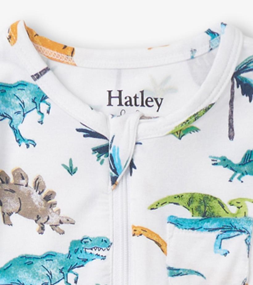 Baby &amp; Toddler Baby Boys Prehistoric Dino Footed Sleeper | Hatley Sleepwear