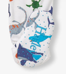 Baby &amp; Toddler Baby Boys Prehistoric Marine Footed Sleeper | Hatley Sleepwear