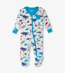 Baby &amp; Toddler Baby Boys Prehistoric Marine Footed Sleeper | Hatley Sleepwear