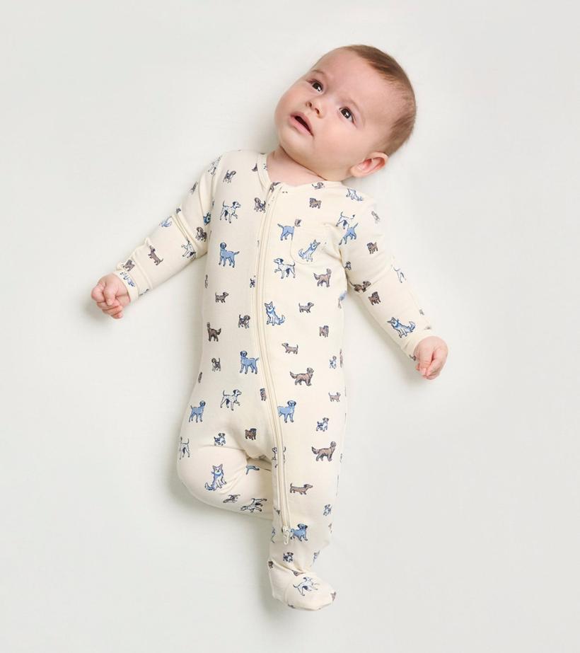 Baby &amp; Toddler Baby Boys Puppies Puppies Footed Sleeper | Hatley Sleepwear