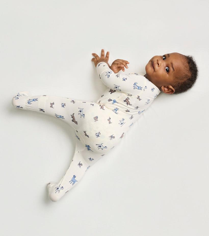 Baby &amp; Toddler Baby Boys Puppies Puppies Footed Sleeper | Hatley Sleepwear