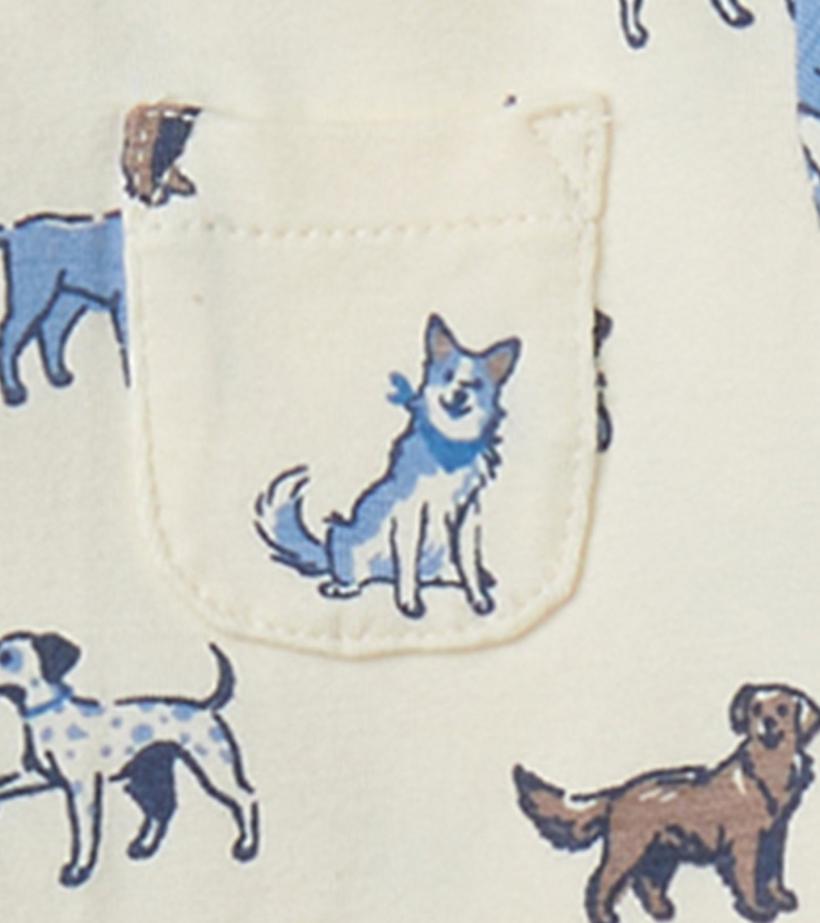 Baby &amp; Toddler Baby Boys Puppies Puppies Footed Sleeper | Hatley Sleepwear