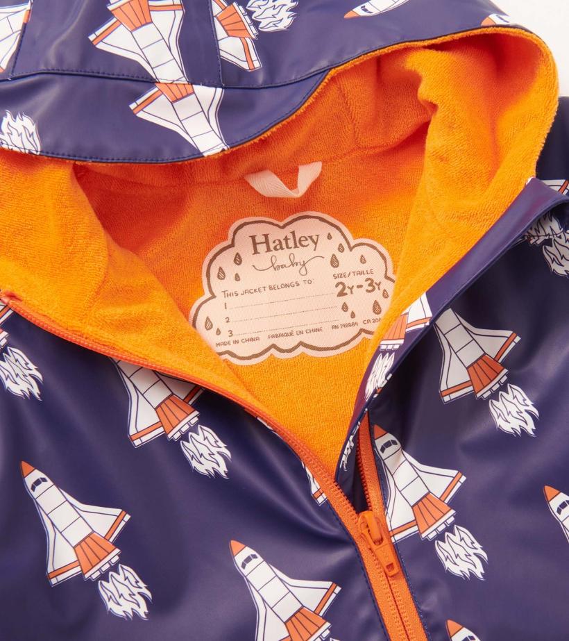 Baby &amp; Toddler Baby Boys Space Shuttles Rain Suit | Hatley Rainwear