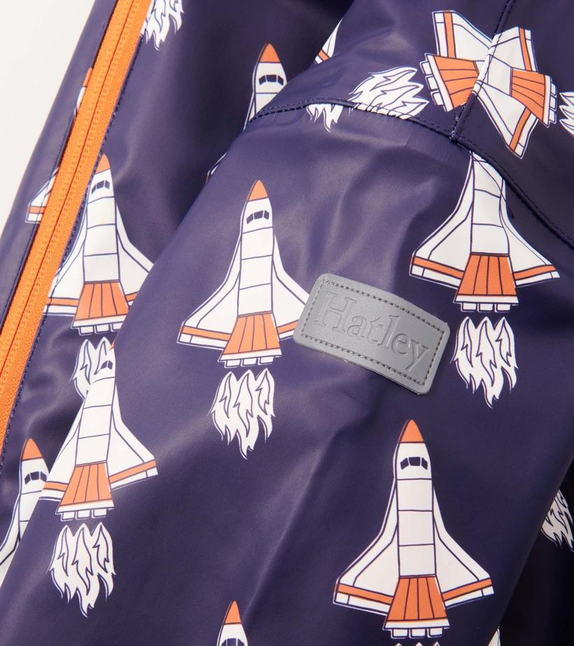 Baby &amp; Toddler Baby Boys Space Shuttles Rain Suit | Hatley Rainwear