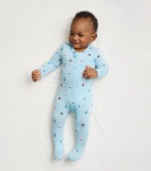 Baby &amp; Toddler Baby Boys Tiny Sailboats Footed Sleeper | Hatley Sleepwear