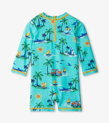 Baby &amp; Toddler Baby Boys Vintage Holiday One-Piece Rashguard | Hatley Swimwear