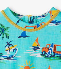 Baby &amp; Toddler Baby Boys Vintage Holiday One-Piece Rashguard | Hatley Swimwear