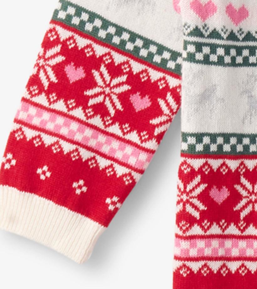 Baby &amp; Toddler Baby Deer Fairisle Sweater Onesie | Hatley Sweaters