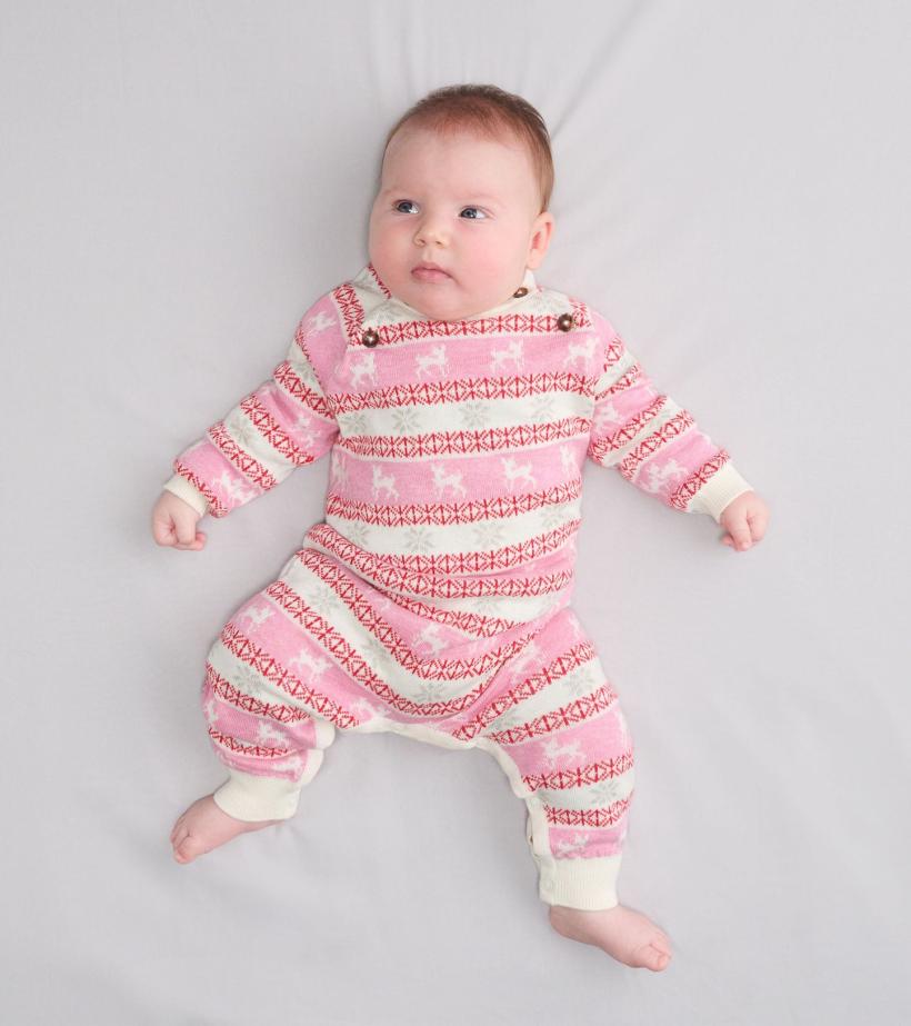 Baby &amp; Toddler Baby Doe Fair Isle Sweater Romper | Hatley Rompers