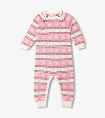 Baby &amp; Toddler Baby Doe Fair Isle Sweater Romper | Hatley Rompers