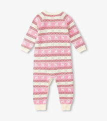 Baby &amp; Toddler Baby Doe Fair Isle Sweater Romper | Hatley Rompers