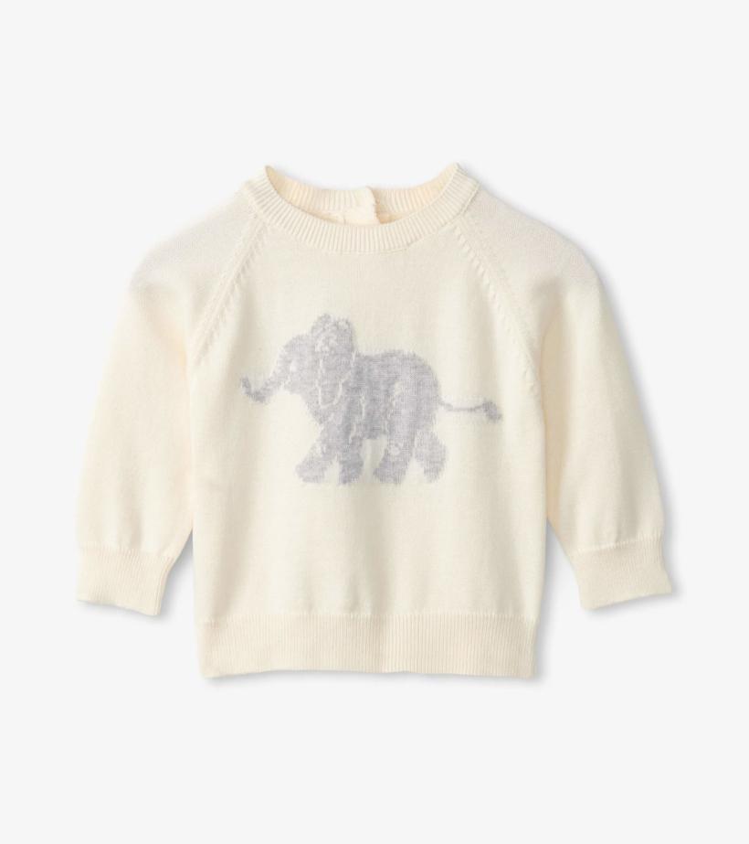 Baby &amp; Toddler Baby Elephant Pullover Sweater | Hatley Sweaters