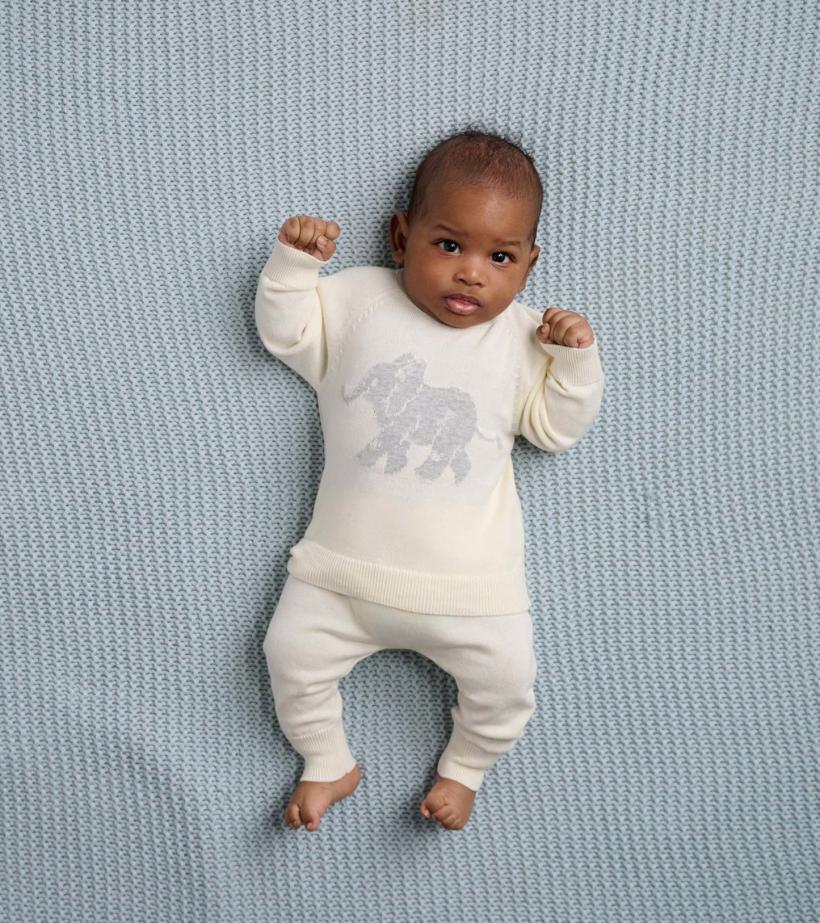 Baby &amp; Toddler Baby Elephant Pullover Sweater | Hatley Sweaters