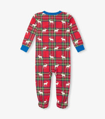 Baby &amp; Toddler Baby Elk Plaid Cotton Footed Sleeper | Hatley Sleepwear