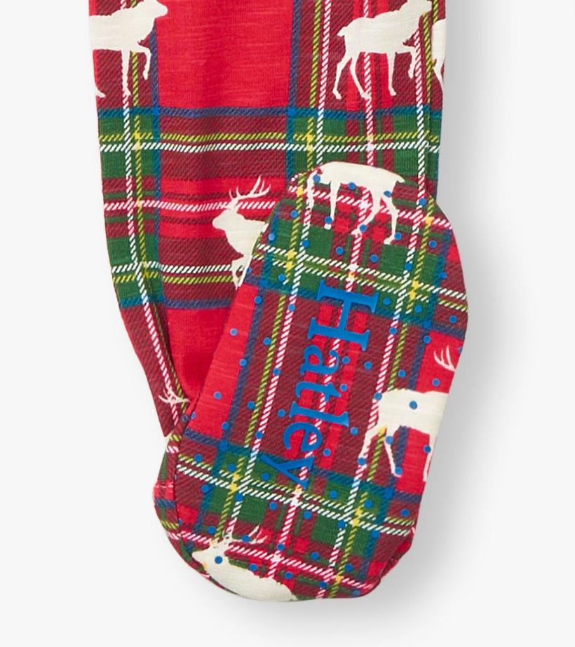 Baby &amp; Toddler Baby Elk Plaid Cotton Footed Sleeper | Hatley Sleepwear