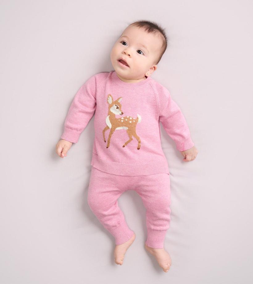 Baby &amp; Toddler Baby Girls Baby Doe Pullover Sweater &amp; Pants | Hatley Sweaters