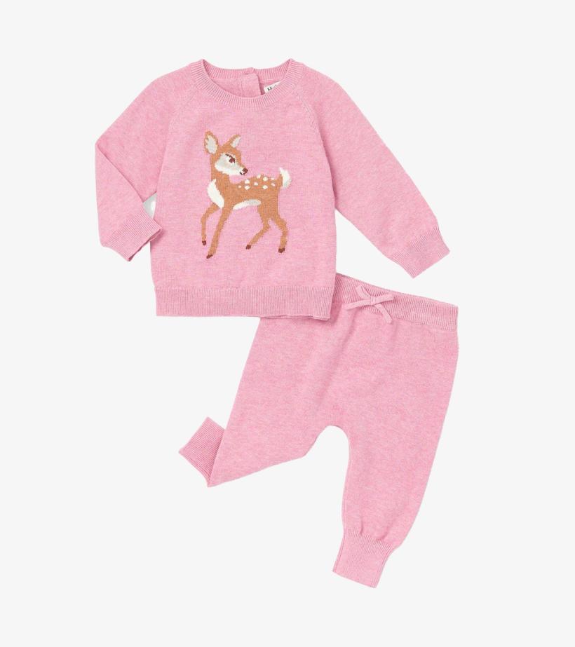Baby &amp; Toddler Baby Girls Baby Doe Pullover Sweater &amp; Pants | Hatley Sweaters