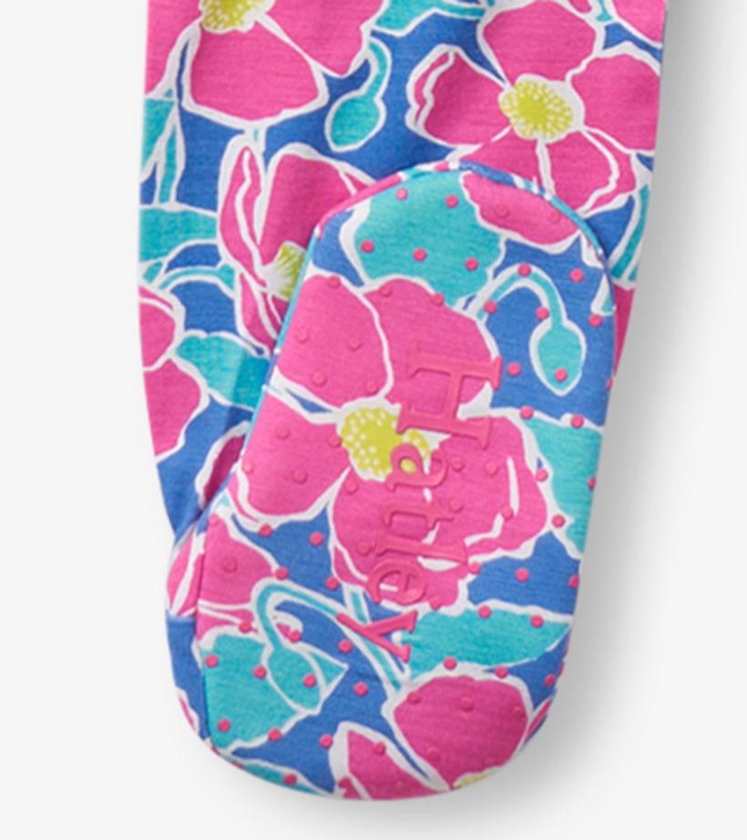 Baby &amp; Toddler Baby Girls Big Poppies Footed Sleeper | Hatley Sleepwear