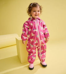 Baby &amp; Toddler Baby Girls Folksy Unicorns Rain Suit | Hatley Rainwear