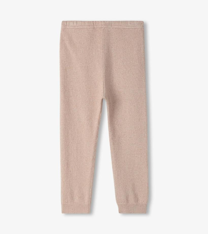 Baby &amp; Toddler Baby Girls Gold Glitter Cable Knit Leggings | Hatley Bottoms