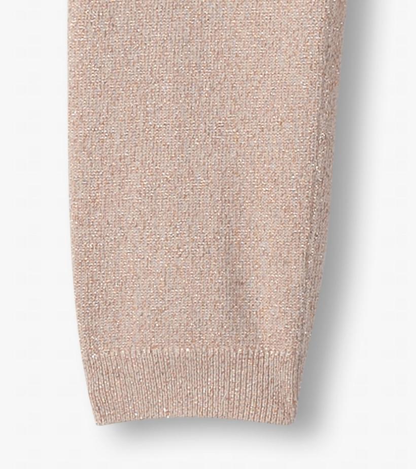 Baby &amp; Toddler Baby Girls Gold Glitter Cable Knit Leggings | Hatley Bottoms