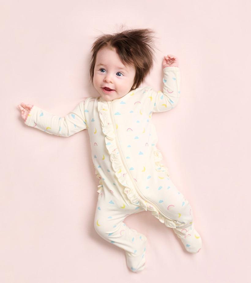 Baby &amp; Toddler Baby Girls Lucky Charms Footed Sleeper | Hatley Sleepwear