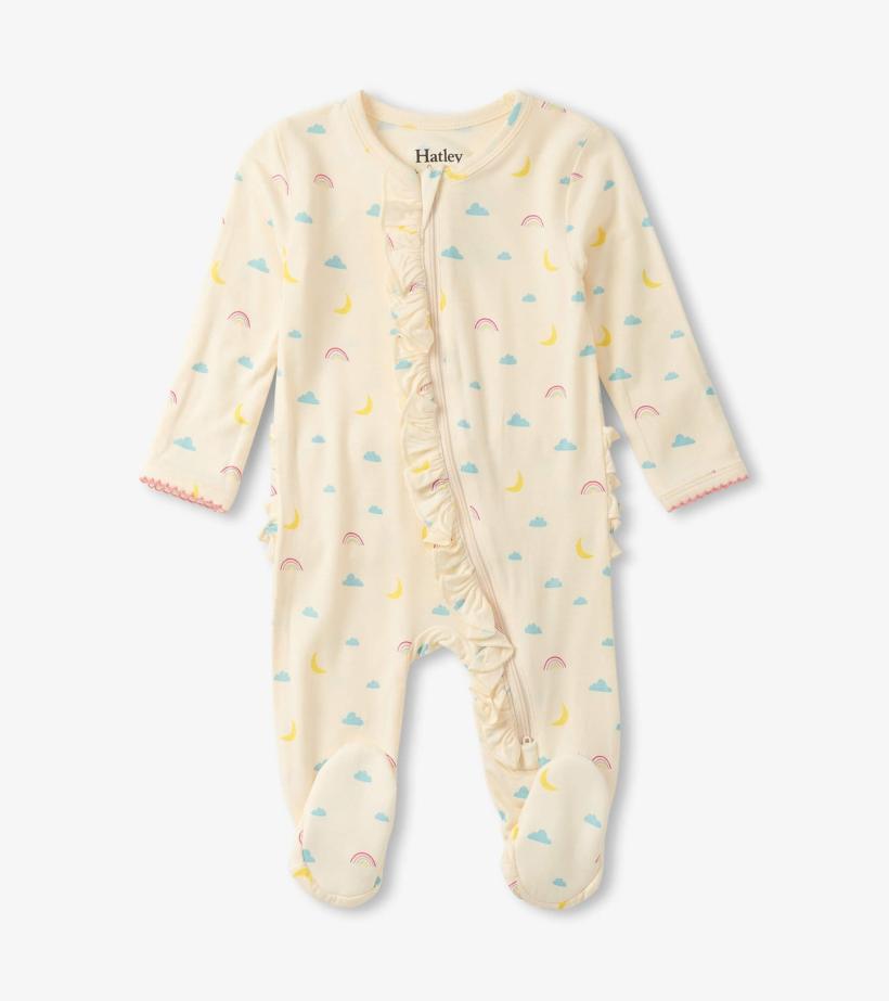 Baby &amp; Toddler Baby Girls Lucky Charms Footed Sleeper | Hatley Sleepwear