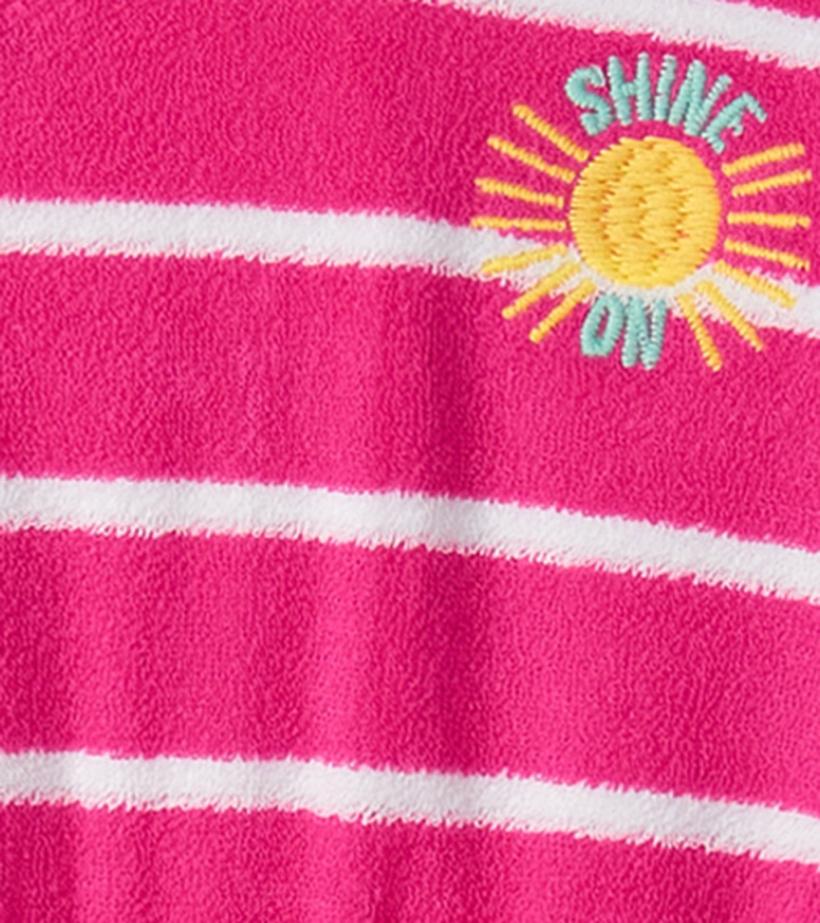 Baby &amp; Toddler Baby Girls Pink Paradise Terry Cover-Up | Hatley Swimwear