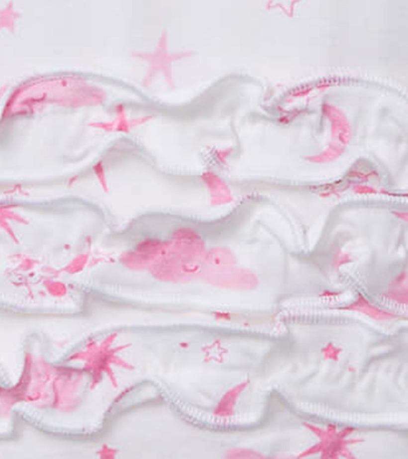 Baby &amp; Toddler Baby Girls Pink Starry Night Footed Sleeper | Hatley Sleepwear