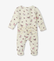 Baby &amp; Toddler Baby Girls Playful Puppies Footed Sleeper | Hatley Sleepwear