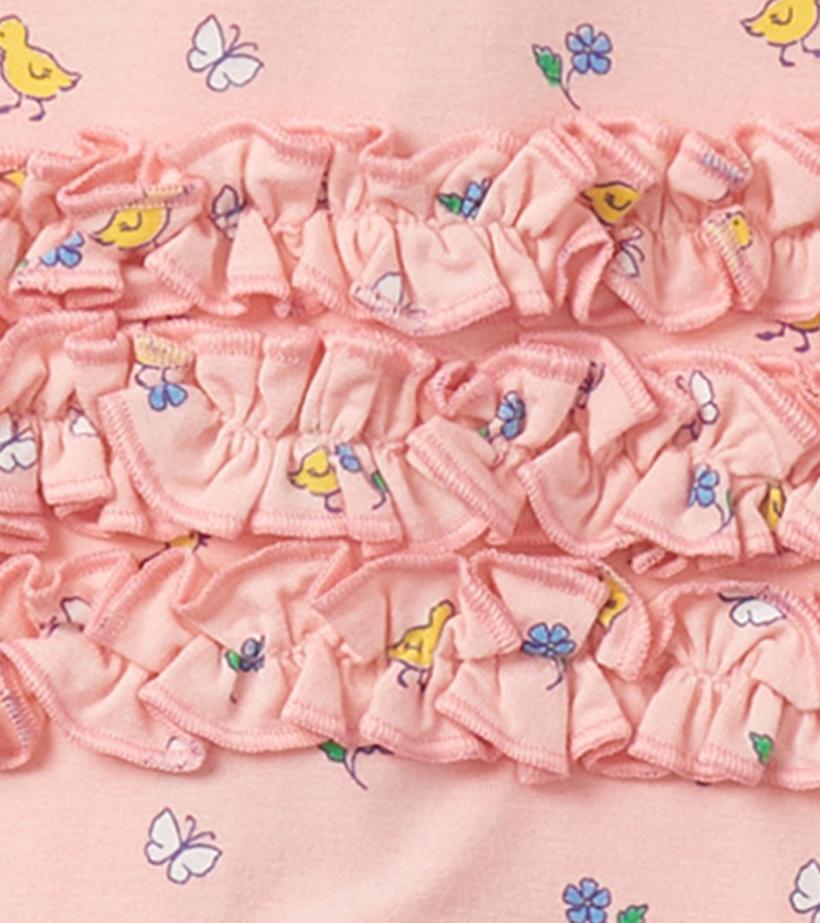 Baby &amp; Toddler Baby Girls Springtime Ruffle Footed Sleeper | Hatley Sleepwear