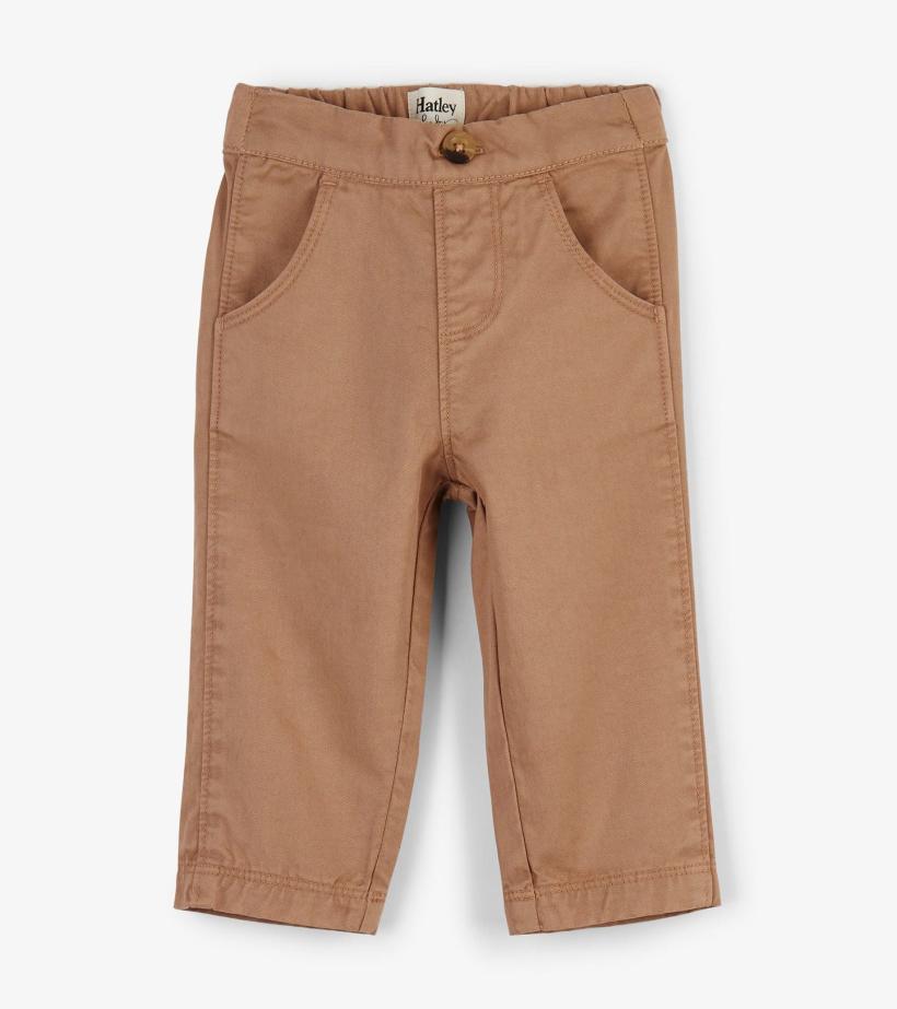 Baby &amp; Toddler Baby Khaki Twill Pants | Hatley Bottoms