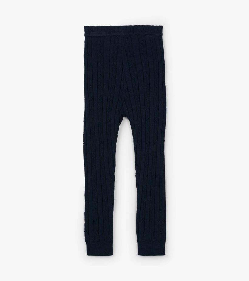 Baby &amp; Toddler Baby Navy Cable Knit Leggings | Hatley Bottoms