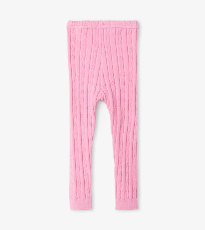 Baby &amp; Toddler Baby Pink Cable Knit Leggings | Hatley Bottoms