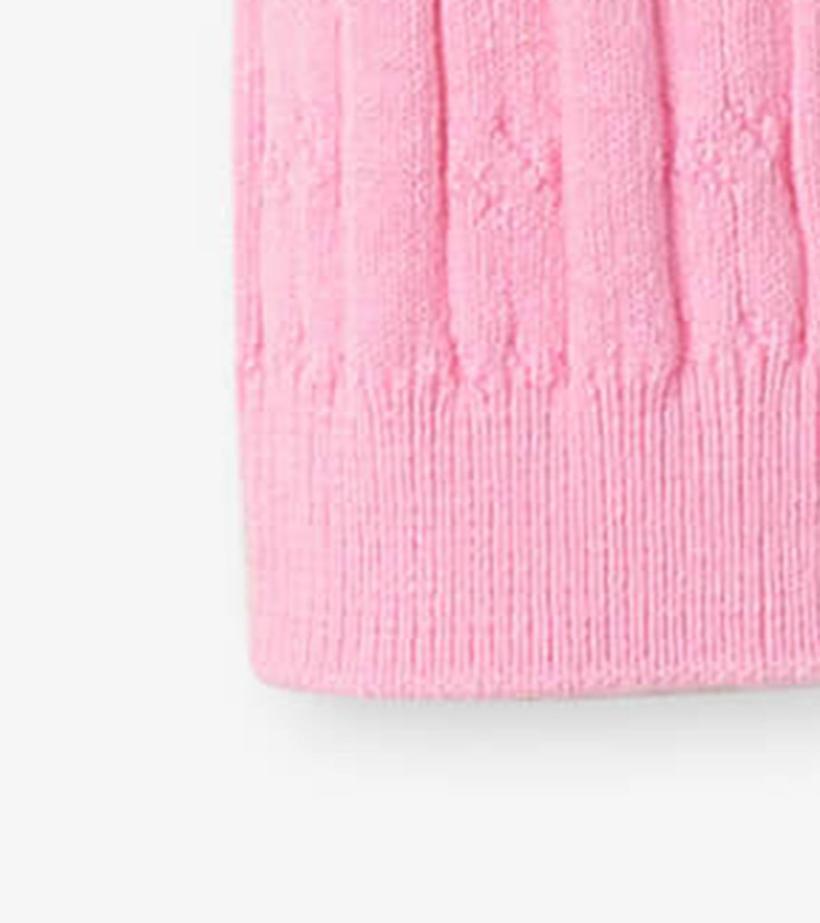 Baby &amp; Toddler Baby Pink Cable Knit Leggings | Hatley Bottoms